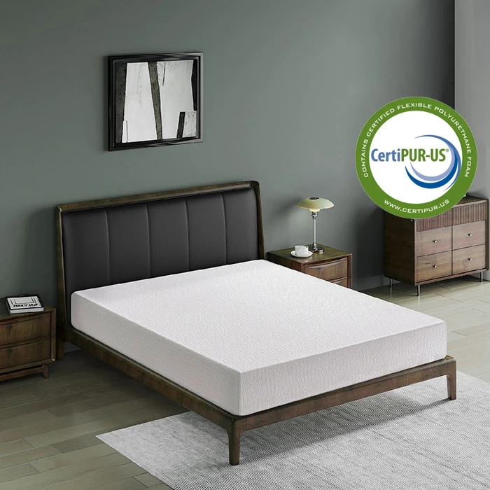 10 Inch Comfortable Memory Foam Twin Mattress for King Size Bed