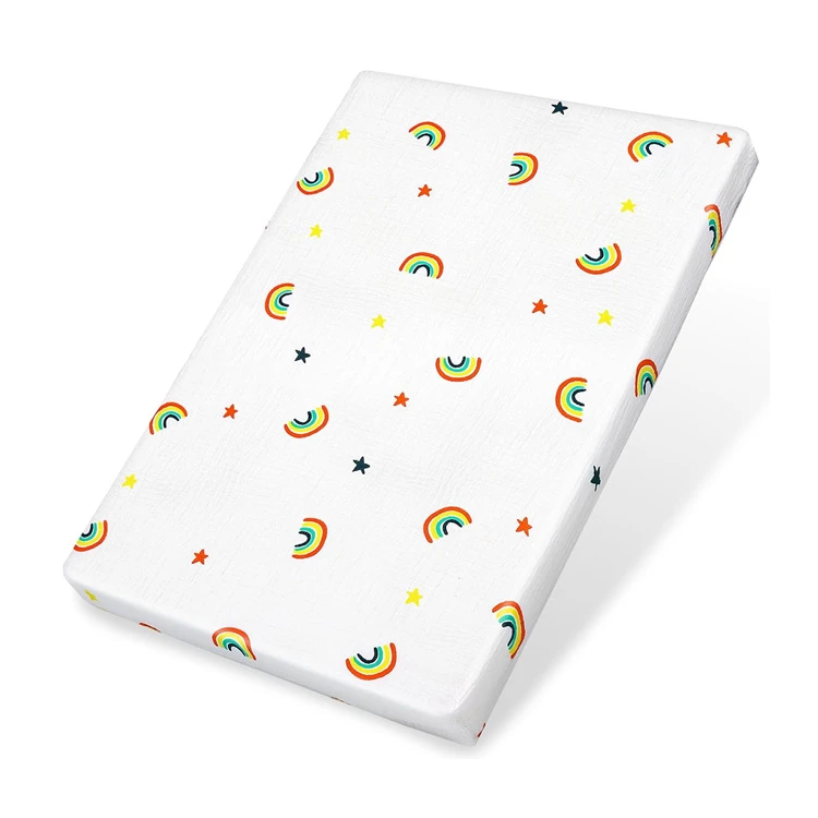Good Memory Foam Portable Thicker Mini Mattress for Toddlers Pack and Play with Replacement Cover