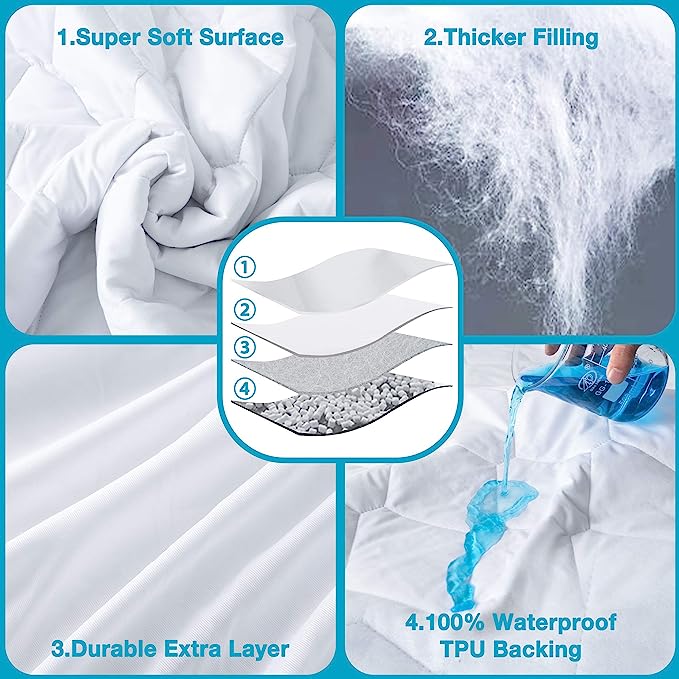 Firm Waterproof Twin Size Mattress 1