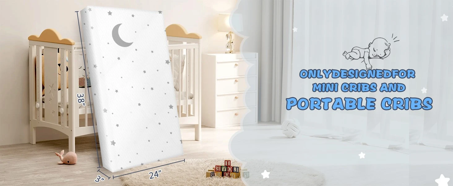 Baby Bed Sheet Cotton Waterproof Best Newborn Baby Firm Crib Mattress1 2