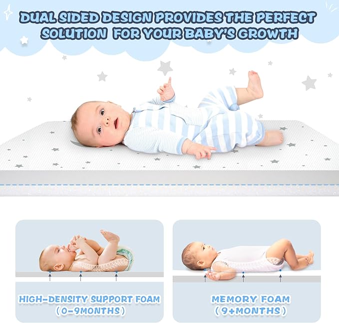 Baby Bed Sheet Cotton Waterproof Best Newborn Baby Firm Crib Mattress3