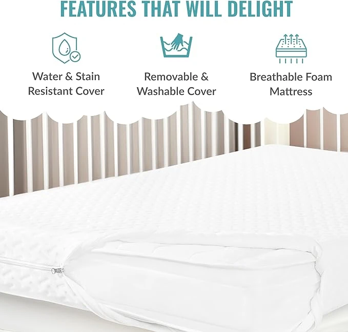 Best Breathable Soft Pack And Play Waterproof Baby Crib Mattresses Pad Best Breathable Soft Pack And Play Waterproof Baby Crib Mattresses Pad